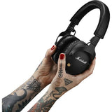 Auscultadores Noise Cancelling Bluetooth Marshall Monitor II - Preto