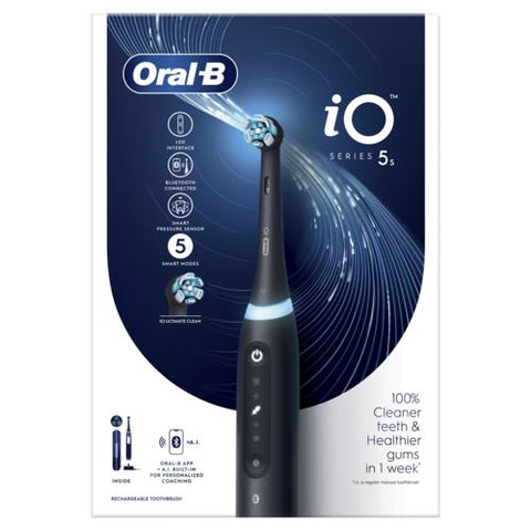 Escova de Dentes Elétrica Oral-B iO 5S - Preto