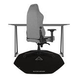 Tapete para Cadeira Gaming Alpha Gamer Octan Preto/Cinzento