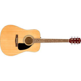 Pack Guitarra Acústica Fender FA-115 V2 - Cor Natural Brilhante