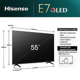 Smart TV Hisense 55 QLED 55E7NQ - 139 cm