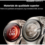 Bundle Huawei Watch 5 42mm - Titanium White + Freebuds 6i