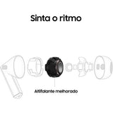 Auriculares True Wireless Bluetooth Samsung Galaxy Buds 3 - Grafite