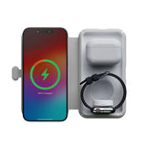 Carregador Wireless 3 em 1 Xtorm - Cinzento