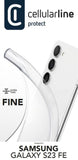 Capa Cellularline Samsung Galaxy S23 FE Fine Transparente
