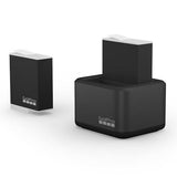 Carregador de Bateria Duplo GoPro DBD-211-VE + 2 Baterias Enduro - HERO12 Black/HERO11 Black/HERO10 Black