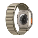 Apple Watch Ultra 2 GPS 49mm - Cellular - Titânio | Bracelete Loop Alpine - Azeitona - L
