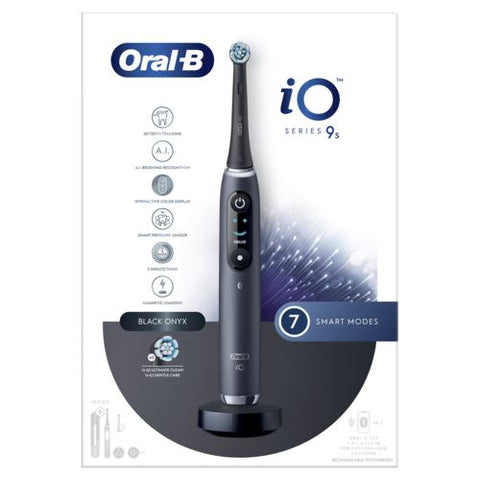 Escova de Dentes Elétrica Oral-B iO 9S + Estojo de Viagem - Preto