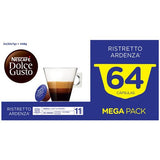 Cápsulas Café Dolce Gusto Ristretto Ardenza Pack 64 (2 Embalagens 32 Cápsulas)