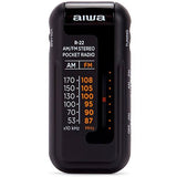 Rádio de Bolso Aiwa R-22BK - Preto