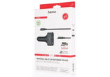 Carregador Portátil Hama 200018 65W 1x USB-C + 1x USB-A - Preto