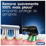 Escovas de Dentes Elétricas Oral-B Pro Series 1 Duo - 2 Unidades - Azul + Preta