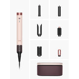 Modelador Multifunções e Secador Dyson Airwrap Co-anda 2x Liso + Ondulado - Rosa Cerâmica/Rosa Dourado