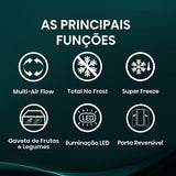 Frigorífico Combinado Hisense RB390N4ACE | 186x59.5x58.9 cm | 304 L | E | Look Inox
