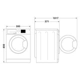 Máquina de Lavar Roupa Whirlpool FFB 7469 BV PT | 7 Kg | 1400 RPM | A | Branco