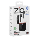 Auriculares Bluetooth T'nB TWS ZIP Preto