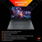 Computador Portátil Gaming Victus by HP 15-fa0022np | 15,6'' | GeForce RTX 3050 | i5-12450H | 16GB | 512GB SSD