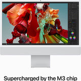 iMac | 24'' | 2023 | M3 | 256GB SSD | GPU 8-core - Prateado
