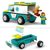 LEGO City 60403 - Ambulância de Emergência e Snowboarder