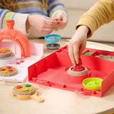 Jogo de Plasticina Kinetic Sand - Squish Pizza - Spin Master
