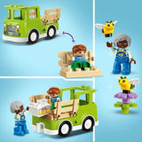 LEGO DUPLO Town 10419 - Cuidar das Abelhas e Colmeias