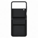 Capa Samsung Leather para Samsung Galaxy Z Flip 4 - Preto