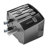 Adaptador de Viagem Cellularline World Travel Charger 20W 1x USB-A 1x USB-C
