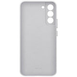 Capa Samsung Galaxy S22 Leather Cover Pele Cinza Clara