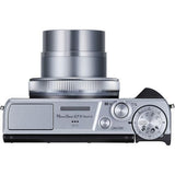 Máquina Fotográfica Compacta Canon PowerShot G7 X Mark III - Kit Bateria - Prateado