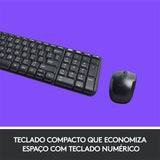 Logitech Combo Teclado Wireless + Rato Wireless MK220