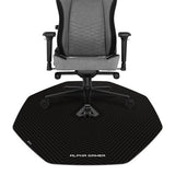 Tapete para Cadeira Gaming Alpha Gamer Octan Preto/Cinzento