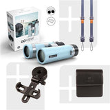 Binóculos 10x34 GoView ZoomR - Miami Blue