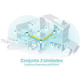 Sistema Mesh TP-Link Deco X55 AX3000 Wi-Fi 6 Dual-Band (Pack-2)