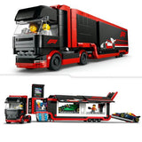 LEGO City 60445 -  Camião com Carros de Fórmula 1® RB20 e AMR24