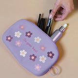 Bolsa de Silicone para Smartphone Case and Me Rollie Bag - Lilás / Padrão Flores