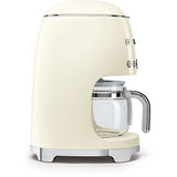 Máquina de Café Filtro Smeg Anni'50 DCF02CREU - Creme