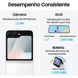 Samsung Galaxy Z Flip7 FE - 256GB - Branco