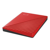 Disco Externo 2.5 Western Digital My Passport 2TB USB 3.2 Vermelho