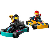 LEGO City 60400 - Carros de Karting e Pilotos