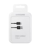 Cabo Samsung USB para USB-C 1m - Preto