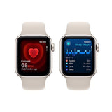 Apple Watch SE GPS 40mm - Alumínio Luz das estrelas | Bracelete Desportiva Luz das estrelas - M/L