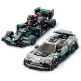 LEGO Speed Champions 76909 Mercedes-AMG Fórmula 1®  W12 E Performance e Mercedes-AMG Project One