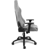 Cadeira Gaming Alpha Gamer Gaia V2 | Tecido - Cinzento Claro