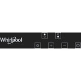 Placa de Vitrocerâmica Whirlpool WRD 6030 B | Elétrica | 30 cm | 2 Zonas | Preto