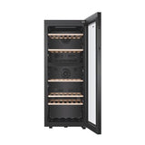 Cave de Vinho Haier HWS79GDG | 127x49,5x58 cm | 79 Garrafas | G | Preto