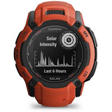 Smartwatch Garmin Instinct 2X Solar - Vermelho