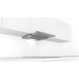 Exaustor Telescópico Bosch Serie 4 DFT63AC50 | 18x59,8x28 cm | 360 m³/h | 68 dB | D | Prateado