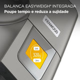 Robot de Cozinha Kenwood KWL90.124SI Titanium Chef Patissier XL - Prateado