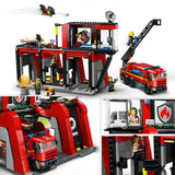 LEGO City 60414 - Quartel dos Bombeiros com Camião dos Bombeiros