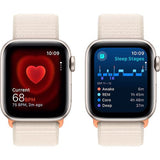 Apple Watch SE GPS 40mm - Alumínio Luz das estrelas | Bracelete Loop Luz das estrelas